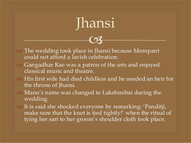 JHANSI KI RANI PDF